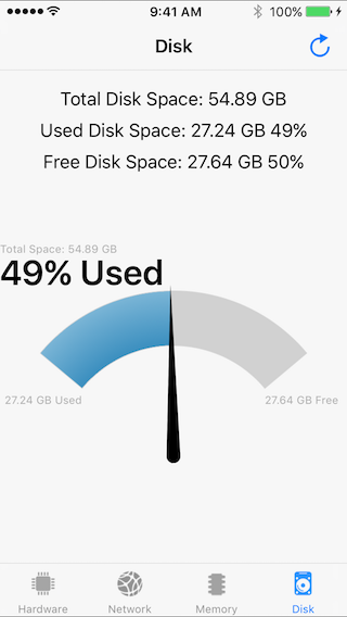 System Services Disk Screenshot